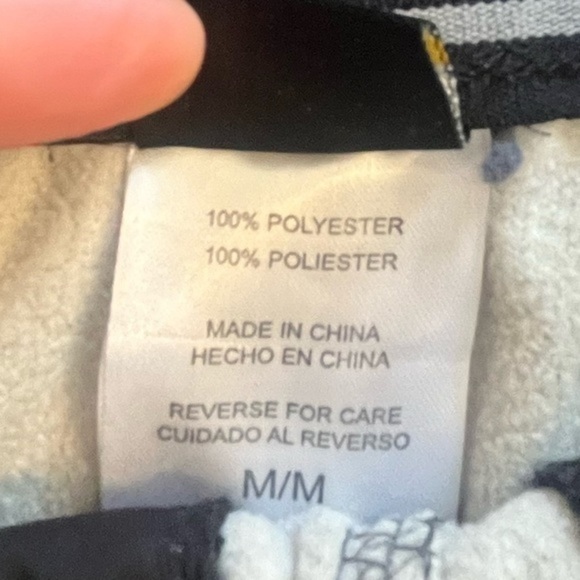 Spaulding men’s jogging pants with 2 zip up pockets , elastic waist Sz M - Picture 4 of 5